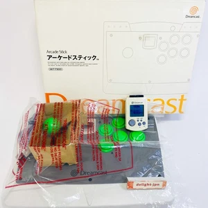 Sega Dreamcast Arcade Stick Fightstick Fighting Stick HKT-7300 VISUAL MEMORY - Bild 1 von 21
