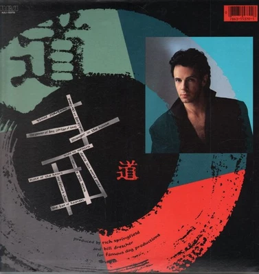 Rick Springfield Tao LP vinyl USA Rca 1985 with inner. vinyl has light surface - Image 1 of 4