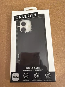 CASETiFY Essentials Ripple Case mit Magsafe für iPhone 16 schwarz VERSIEGELT! NEU! - Bild 1 von 5