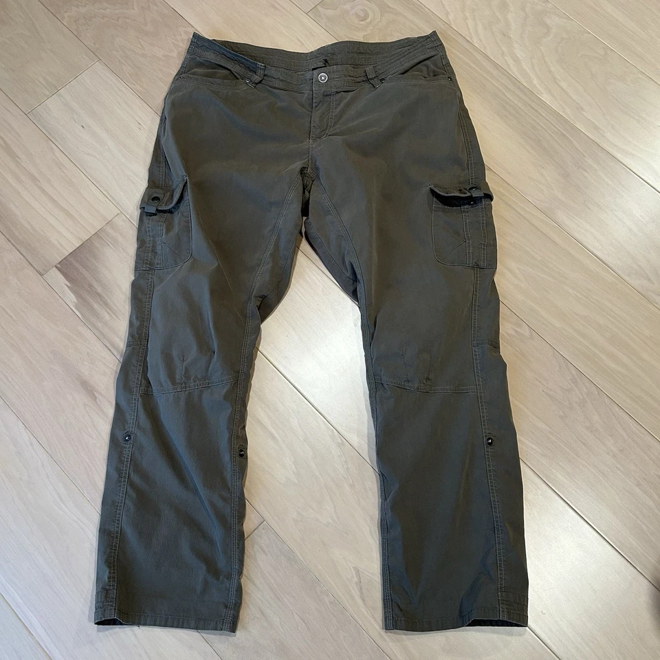 Kuhl Splash Roll Up Cargo Pants Brown Women’s 20 Reg - Image 1 of 4