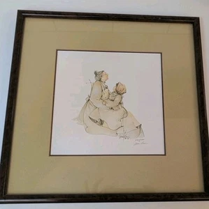 Signed and Numbered Print by Joan Brown, Native American Artist Rare! - Picture 1 of 6