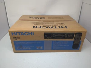 Hitachi VT-FX623A Reproductor de Video Cassette Grabadora VCR NUEVO Antiguo Stock  - Imagen 1 de 6