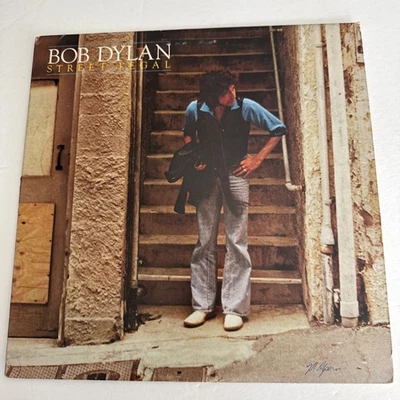 Bob Dylan-Street Legal Vinyl LP Columbia late 70s sound Big Band Stop Crying - Image 1 of 4