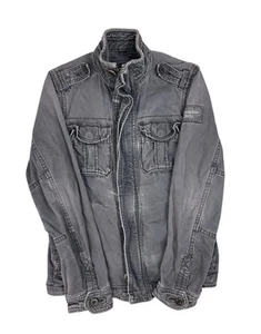 Chaqueta Abercrombie & Fitch Sentinel Chaqueta Militar de Campo Para Hombre Talla Grande Gris - Imagen 1 de 14