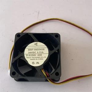 Ventilador de refrigeración de 2 hilos 60 * 60 * 25 mm MMF-06D24ES AOK 24V 0.11A 6025 - Imagen 1 de 5