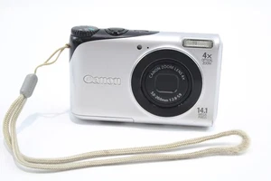 Canon Powershot A2200 Digital Compact Camera Working w/ Canon 4x Optical Zoom - Picture 1 of 5