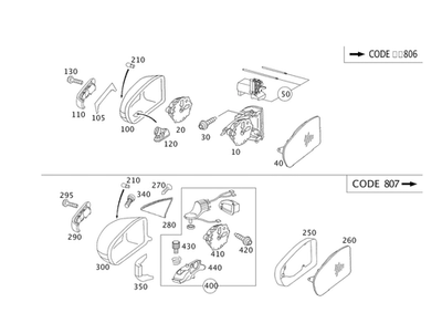 Lámpara intermitente original Mercedes-Benz 219-820-05-21-64 Foto 1 de 2