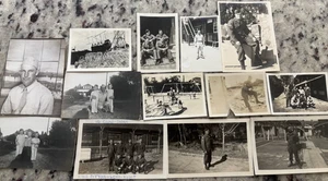 12 Black and White Photographs of Nishinomiya Branch, 31st Military Gov Soldiers - Picture 1 of 20