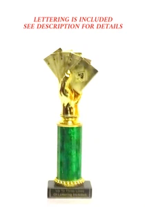 TARJETA TROFEO DE MANO TARJETA DE ORO TARJETA DE MANO TROFEOS TROFEOS 12 COLORES #4 - Imagen 1 de 4