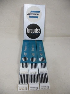 64 Vintage Eagle Turquoise Filmograph Drawing Pencil Leads Mixed Lot E3, E4, E5 - Picture 1 of 8
