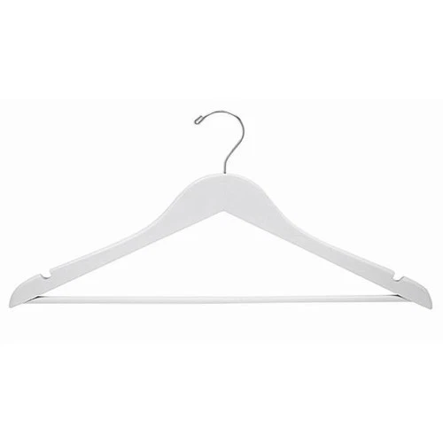 Only Hangers Petite Percha de Traje de Madera Blanca (paquete de 10) Foto 1 de 1