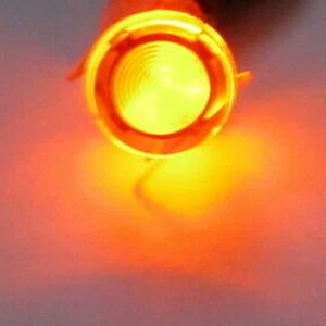 SOLICO 2106 14V 1.2W AMBER PANEL INDICATOR LIGHT *D16 - Picture 1 of 1