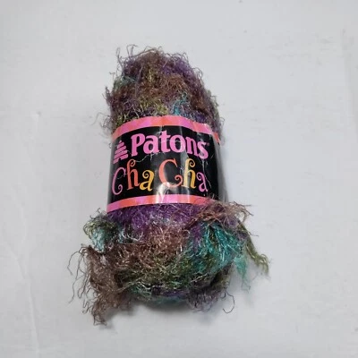 Patons Cha Cha Yarn Eye Lash Yarn Color Jazz 1.75 Oz Skein - Image 1 of 4