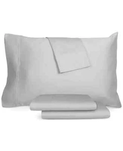 AQ Textiles Tech 5 800-Thread Count 4-Pc. Sheet Set, Queen w/Stay Fit - Gray - Picture 1 of 2