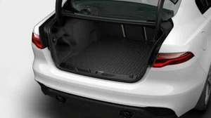 NEW GENUINE JAGUAR XE 2015> BOOT LOAD RUBBER MAT LINER NON SPARE WHEEL MODELS - Picture 1 of 4