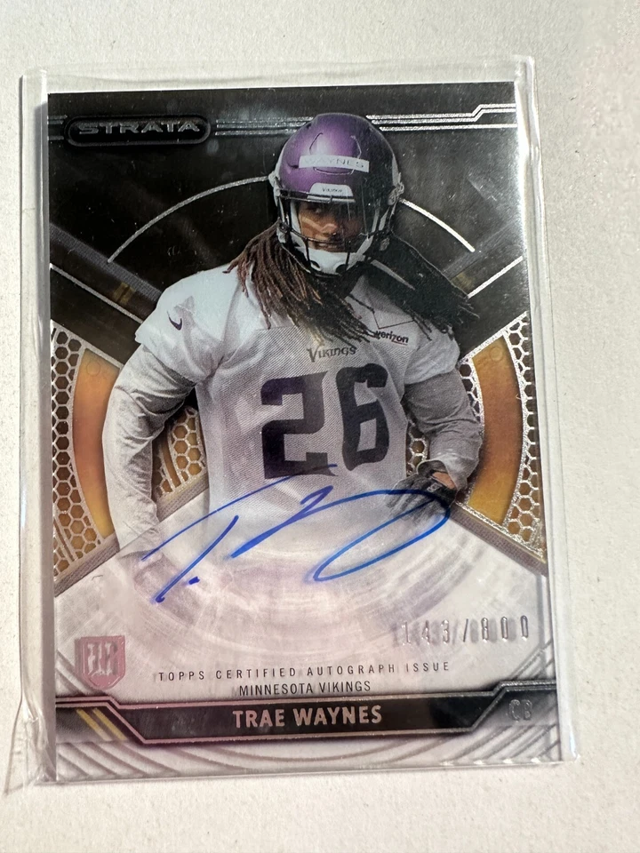 K131,392 - 2015 Topps Strata Autographs #SATW Trae Waynes Auto #/800 - Image 1 of 1