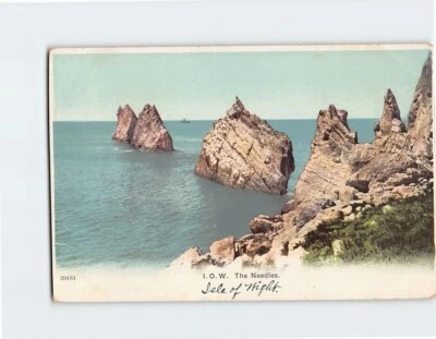 Postal Isla de Wight OIAW Las Agujas Inglaterra Reino Unido Europa Foto 1 de 2