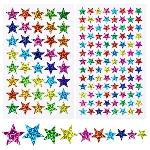 2040 Pcs Star Stickers, 5 Sizes Small Stars Stickers for Kids Reward, Sparkly... - Picture 1 of 7