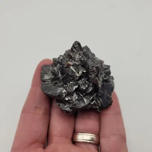 Cristales de esfalerita 119 g 5,7 cm Tennessee Elmwood Mine Mineral Espécimen Negro - Imagen 1 de 11
