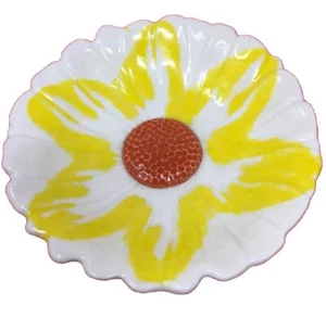 Vintage Flower dish Plate or 1950’s 60’s Sun Flower - Picture 1 of 11