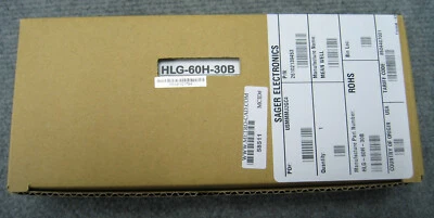 FUENTE DE ALIMENTACIÓN MW / MEANWELL / SAGER ELECTRONICS HLG-60H-30B CLASE 2 Foto 1 de 2