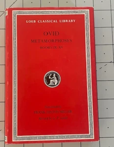 Ovid Metamorphoses Books IX-XV Loeb Classical Library v 43 HC DJ - Picture 1 of 8