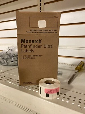 50 rolls Avery Dennison MONARCH PATHFINDER ULTRA Labels for Printer 402-235