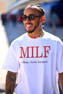 MILF (Man, I Love Ferrari) Lewis Hamilton Inspired - Picture 1 of 27