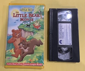 VHS Tape w/clam shell Tested Maurice Sendak’s Little Bear The Little Bear Movie - Picture 1 of 10