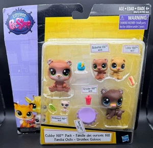 Littlest Pet Shop 2016 Cubby Hill Family Pack Hasbro - Verpackung hat Regalspuren - Bild 1 von 2