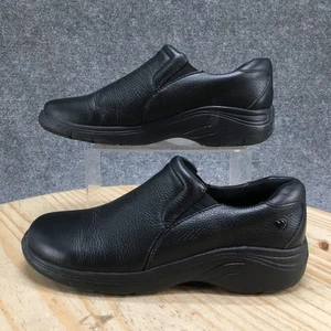Nurse Mates Shoes Womens 9.5 M Dove Professional Slip On Nursing Loafers Black - Picture 1 of 18