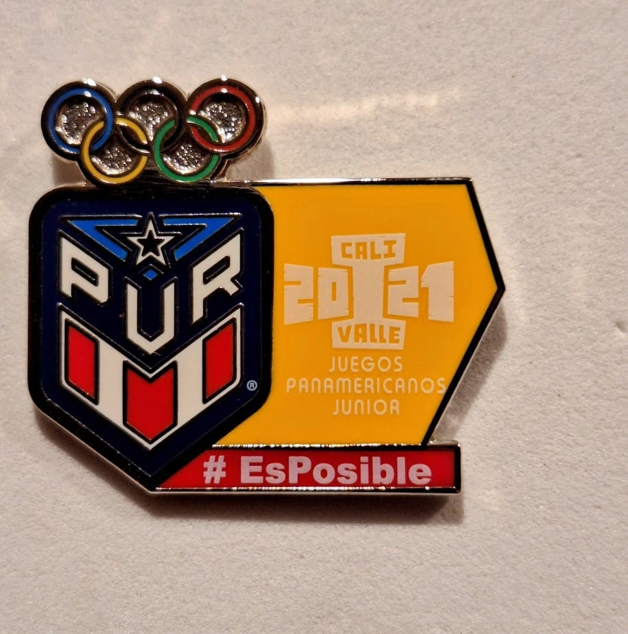 BONITO PIN PUERTO RICO NOC - 2021 JUNIOR PANAMERICANO  Foto 1 de 1