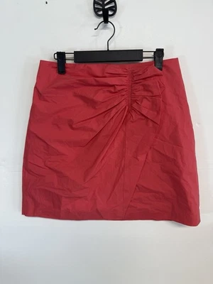 Club Monaco Women's Normaah Mini Skirt, Gathered A-Line Side-Zip Ruffled Skirt - Image 1 of 4