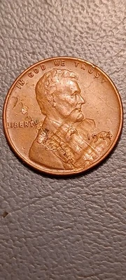 major lamination 1944 lincoln cent error - Image 1 of 3