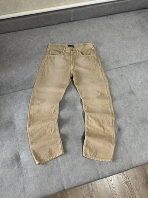 VINTAGE DOLCE & GABBANA BASIC 00s Velvet Faded Y2K Sand 32 34 M L Pants Men’s Foto 1 de 4