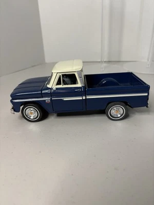 1:24 Scale Saico 1966 Chevrolet C10 Pickup Truck in Blue - Image 1 of 4