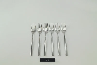 6x Tafelgabel WMF Besteck London Cromargan  Speisegabel 19,4 cm - Bild 1 von 4
