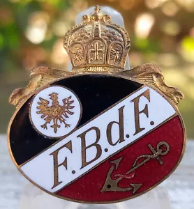 Mitgliedsabzeichen Flottenbund deutscher Frauen Orden Eisernes Kreuz Original - Bild 1 von 2