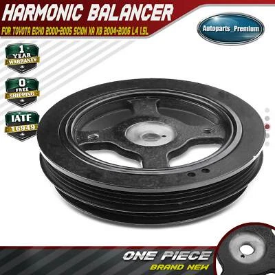 Engine Harmonic Balancer for Toyota Echo 2000-2005 Scion xA xB 2004-2006 L4 1.5L - Image 1 of 4