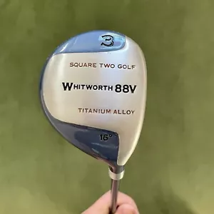 Square Two Ladies Whitworth 88V 3 Wood Titanium Alloy Oversize Graphite Shaft - Picture 1 of 8