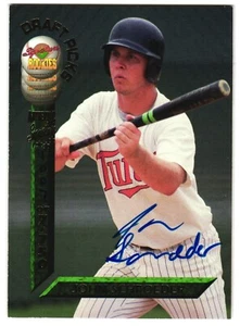John Schroeder On Card Autograph 1994 Signature Rookies Draft Picks Card #85 LB - Picture 1 of 2