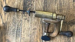 William Bartram Vintage 12g Loading Cartridge Turnover Closing Tool Brass - Picture 1 of 3