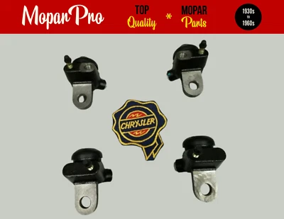1955-1956 DODGE PLYMOUTH PLAZA SAVOY NEW FRONT WHEEL CYLINDER SET - Image 1 of 4