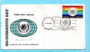 Pakistan; First Day Cover; C0-OPERATIVE DAY; 1967 - Picture 1 of 2