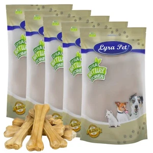 50 Kauknochen ca. 21 cm ca. 200 g Rinderhaut gepresst Hund Lyra Pet® MHD 11/2025 - Bild 1 von 7