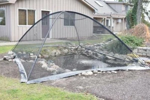 EasyPro Pond Garden Cover Protective Net Tent Dome Netting 8' x10' Cover Area - Picture 1 of 7