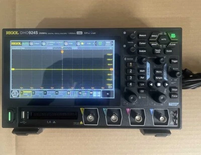 RIGOL DHO924S 250MHz 4CH 12Bit 1.25GSa/s Portable Digital Oscilloscope - Image 1 of 4