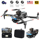 NEW Drones with HD Camera 4K Dual RC Drone Wifi Foldable Quadcopter 2 Battery