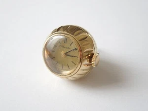 Vintage Anhänger Uhr Kettenuhr Kugeluhr J.Chevalier Handaufzug Mechanisch - Bild 1 von 4