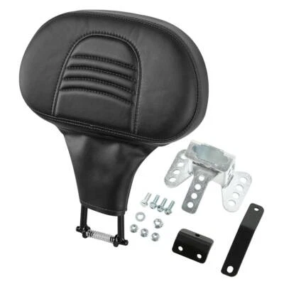 Almohadilla de respaldo negra para conductor apta para Harley Touring Road King Glide 2009-2025 Foto 1 de 4